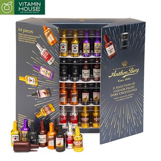 [VITAMIN HOUSE] Socola Rượu Anthon Berg 64 chai NEW