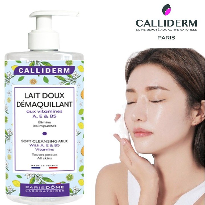 {NHẬP KHẨU TỪ PHÁP} Sữa Tẩy Trang Mềm Mại Với Doux MultiVitamines CALLIDERM 250ml