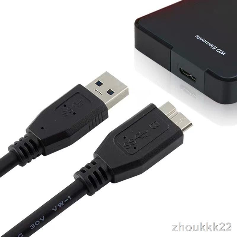 Toshiba ☇❄Dây cáp dữ liệu Usb3 cho ổ cứng di động Dây cáp sạc dữ liệu kiểu phương Tây 0 cho Samsung note3