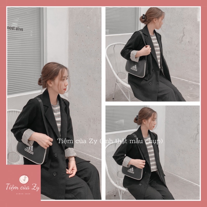 BLAZER ĐEN KOREA 2 lớp [Ảnh thật/video thật 100% kèm Feedback]♥️ | BigBuy360 - bigbuy360.vn