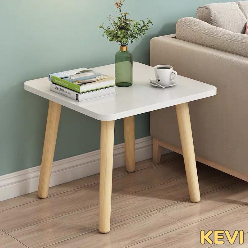 Bàn trà sofa hình vuông mặt rộng 50cm chân cao 42cm thương hiệu Kevi