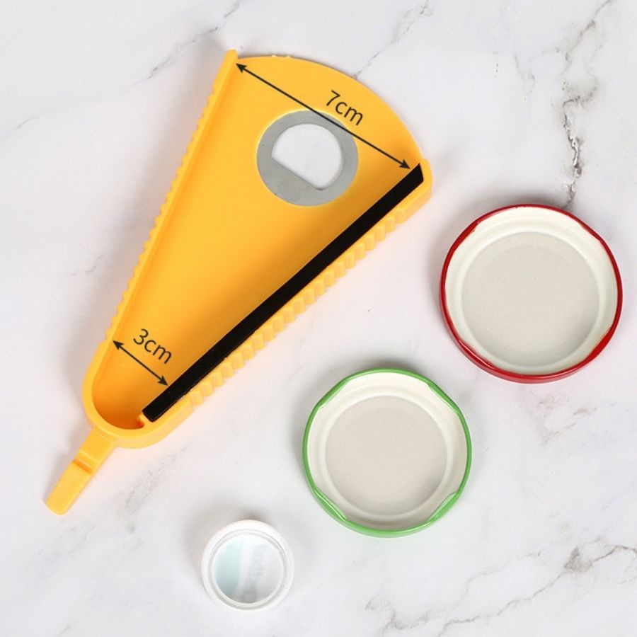 Dụng Cụ Vặn, Mở Nắp Chai Lọ Thủy Tinh Đa Năng, Khui Đồ Hộp, Bia, Nước Ngọt, Siêu Tiện Dụng