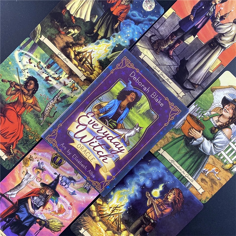 Everyday Witch Oracle Bộ Thẻ Bài Tarot Phù Thủy Oracle