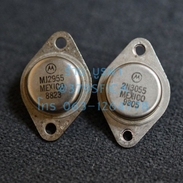 Cặp Matte 2N3055-MJ2955 Motorola Chính Hãng E574