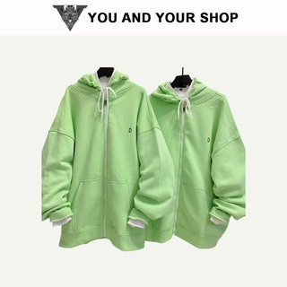 Áo hoodie thêu chữ d hình thật