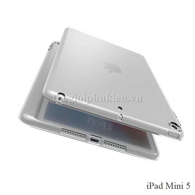 Ốp lưng silicon dẻo trong suốt iPad mini 5 - GIÁ SỈ