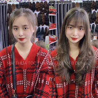 Mái thưa 2D móc tay tóc thật 100%( video thật)