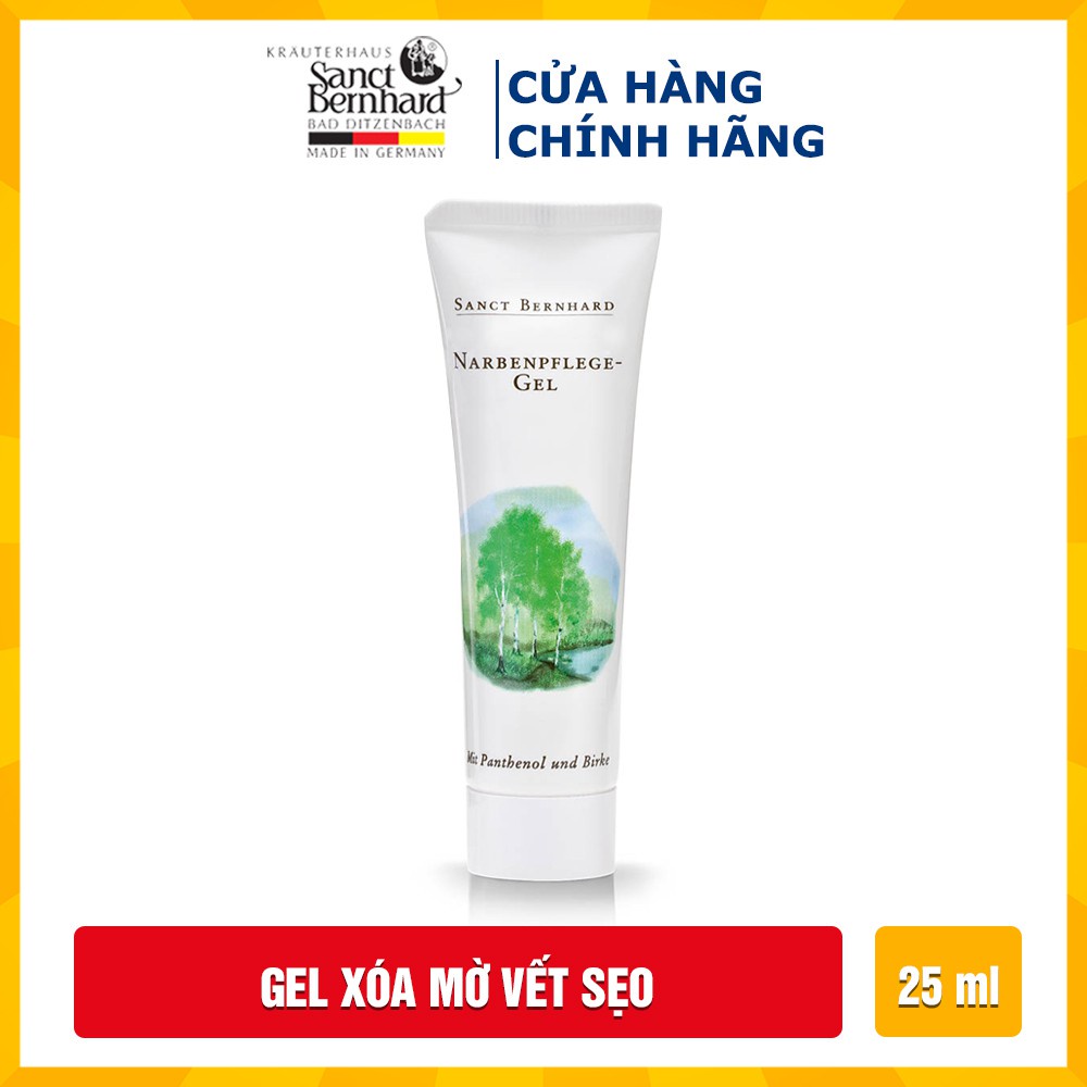 Gel xóa mờ vết sẹo Narbenpflege Gel 25ml - [ Chính hãng Sanct Bernhard Đức]