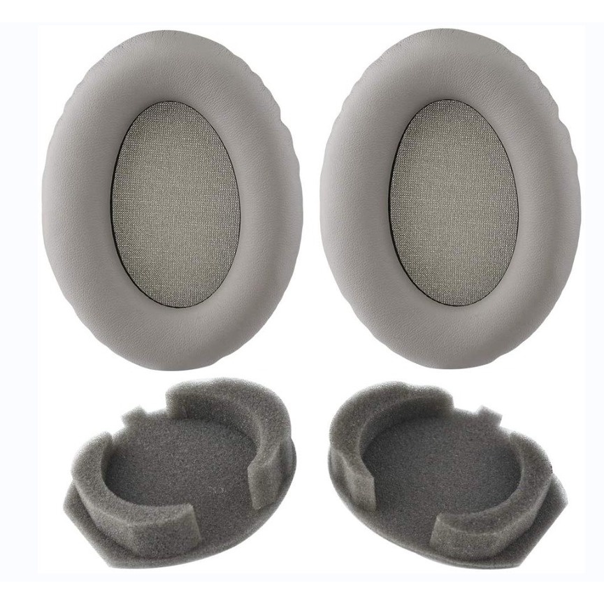 1 Cặp Miếng Đệm Tai Nghe Sony WH-1000XM3 (WH1000XM3) Bằng Da Mềm Cách Âm