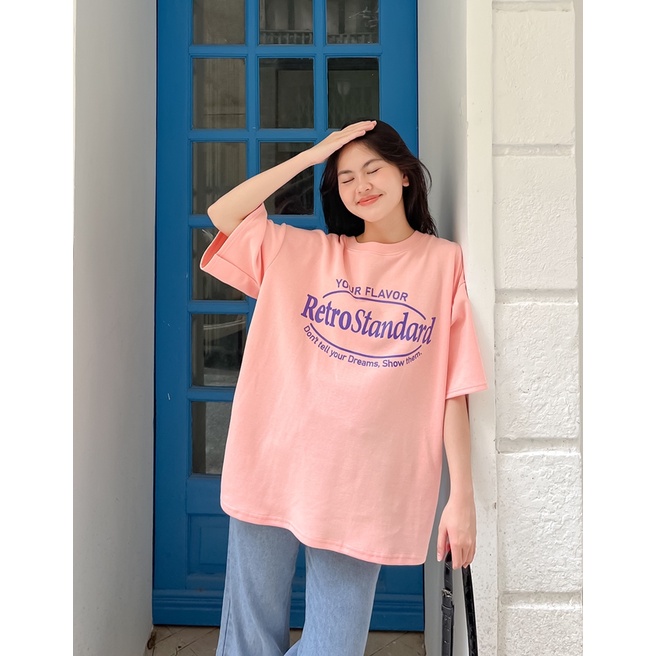 Áo thun Retro Standard Miều Est.2013