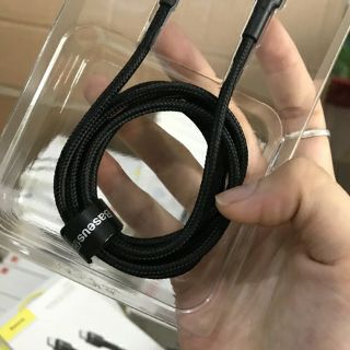 Cáp sạc nhanh Type C to Lightning Baseus Cafule PD 18W ( Type-C to Lightning Power Delivery Quick Charge & Data Cable )