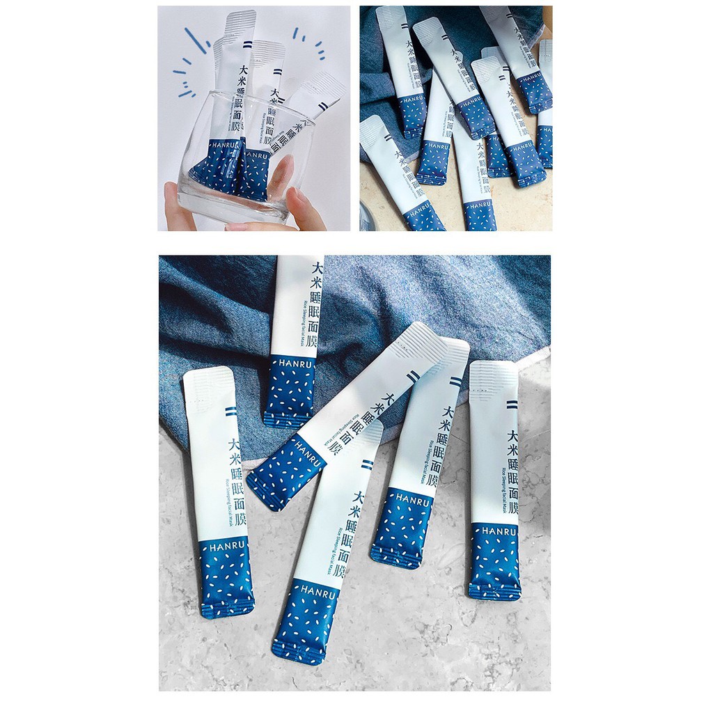 MẶT NẠ NGỦ HANRU TINH CHẤT GẠO GIÚP SÁNG DA, NGĂN NGỪA NẾP NHĂN, KHÓA ẨM | BigBuy360 - bigbuy360.vn