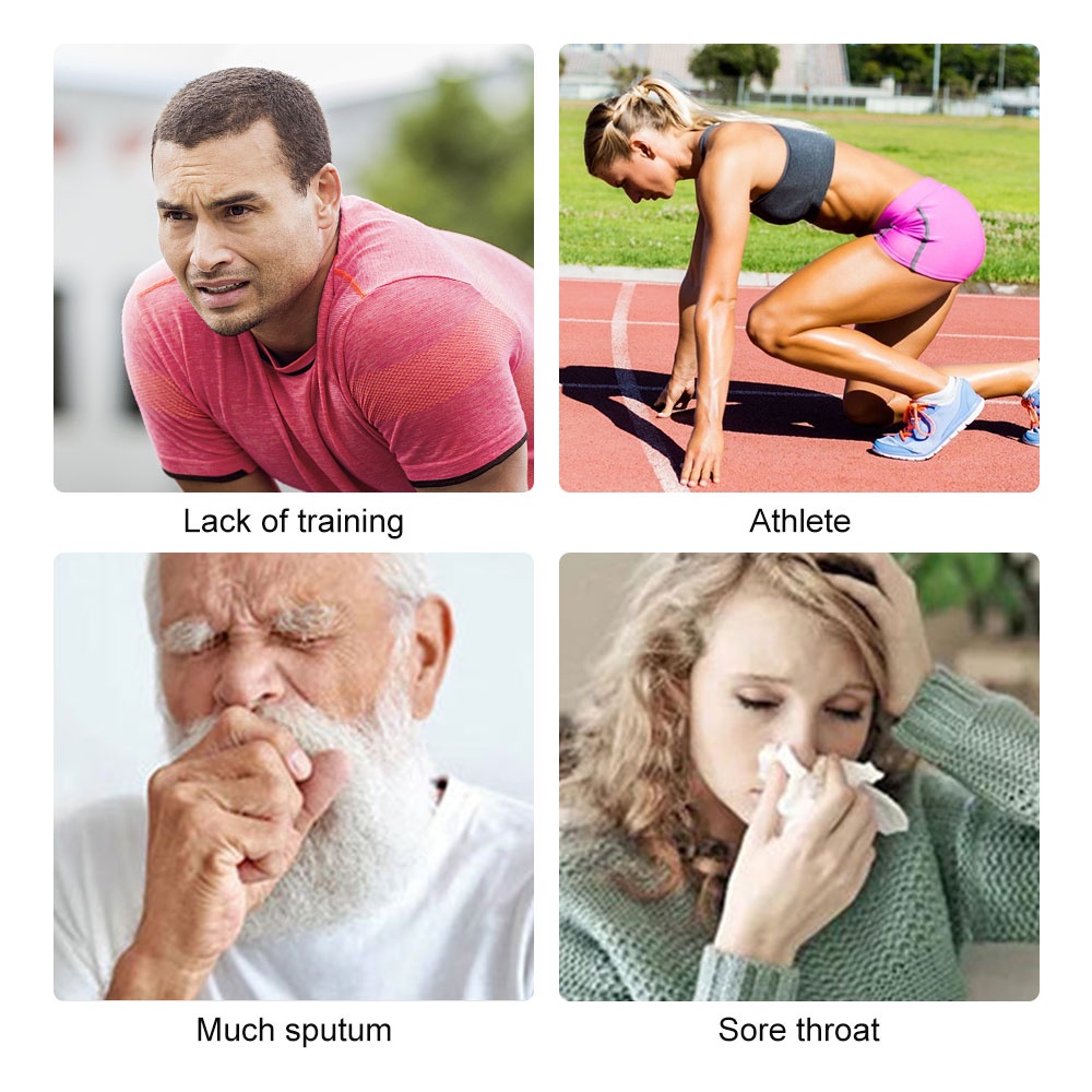 Dụng cụ hỗ trợ tập thở SALORIE kiểu dáng chuyên dụng