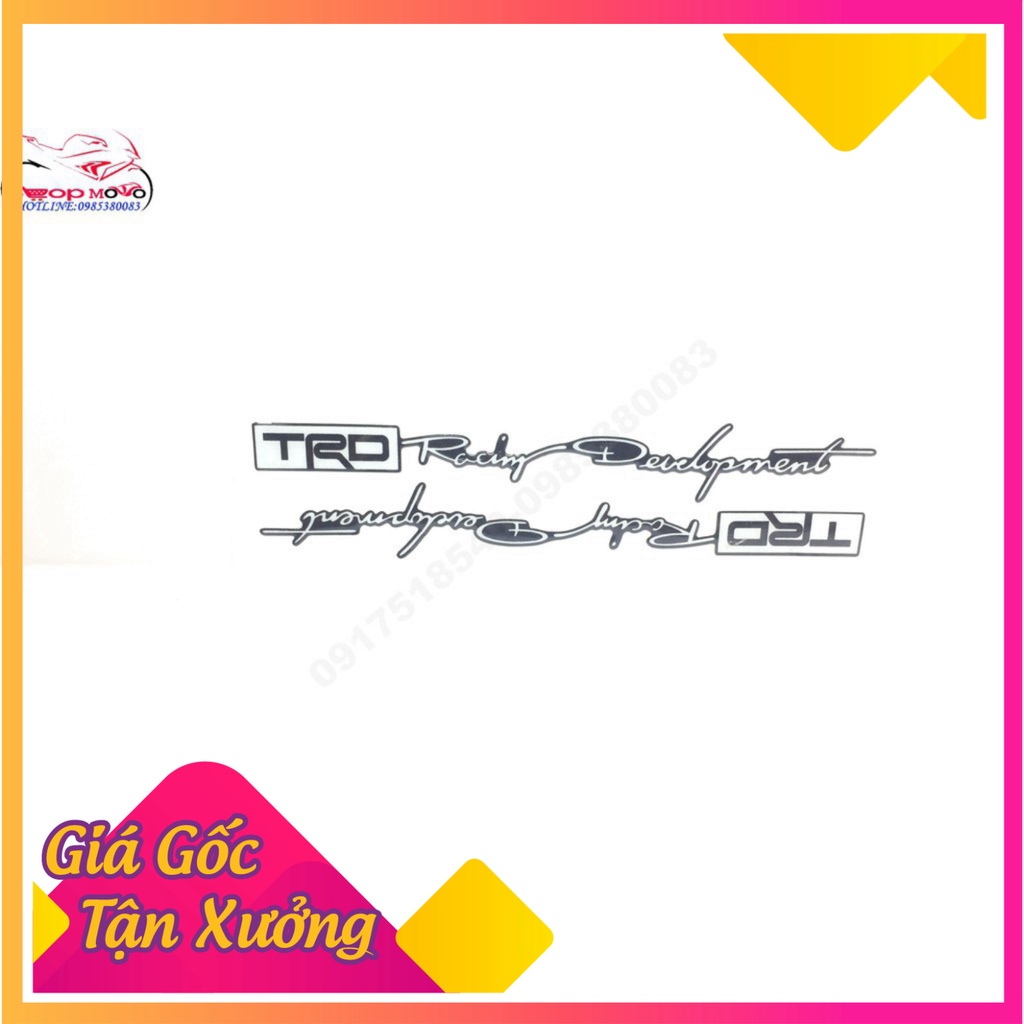 Tem đuôi RACING và PERFORMANTE CHO CÁC LOẠI XE (Ảnh Sp thật)