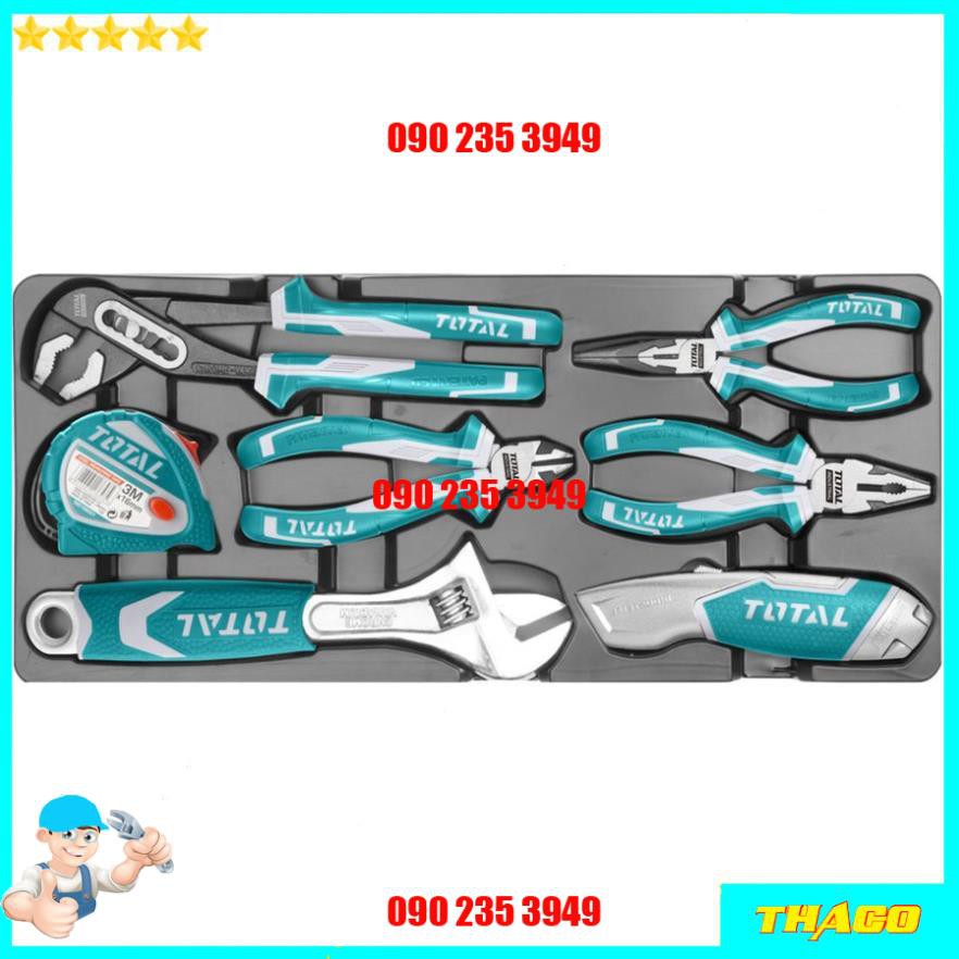 Bộ hộp đồ nghề công cụ dụng cụ đa năng 97 món Total Ingco 1234