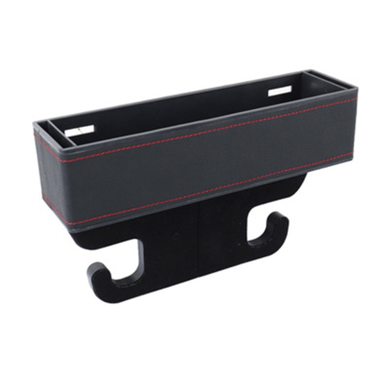 Hộp Đựng Đồ Dùng / Chìa Khóa / Khe Hở Ghế Ngồi Xe Hơi Kèm 2 Ngăn Đựng Tiền Xu Tiện Dụng