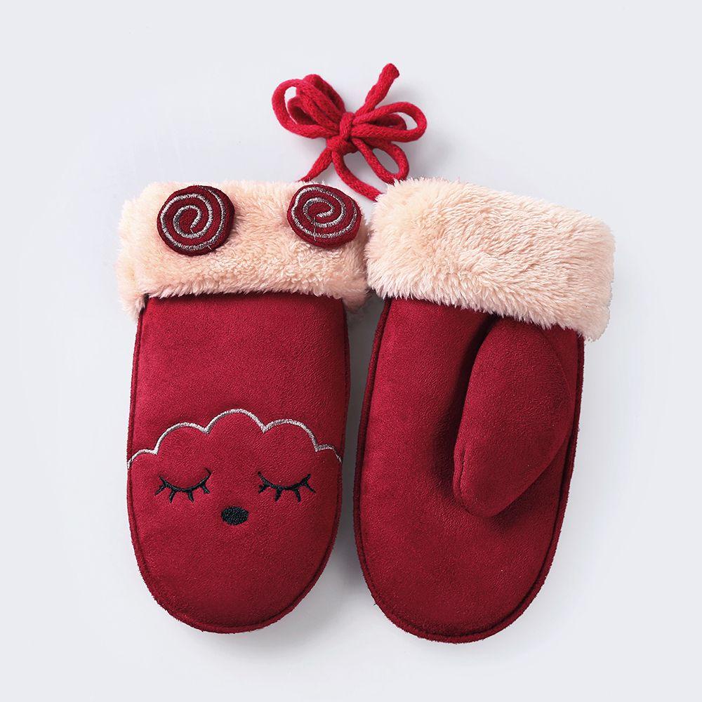 Găng Tay Xỏ Ngón In Hình Động Vật Hoạt Hình Cho Bé