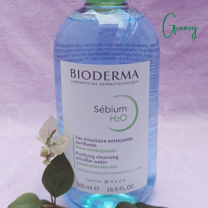 Nước Tẩy Trang Bioderma H2O 500ml Créaline Hồng, Sébium Xanh [BẢN NỘI ĐỊA PHÁP] | BigBuy360 - bigbuy360.vn