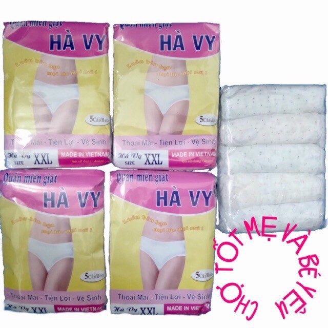 QUẦN LÓT GIẤY, QUẦN LÓT DÙNG 1 LẦN , QUẦN LÓT TIỆN LỢI CHO NỮ LOẠI GIẤY TỐT HIỆU HÀ VY