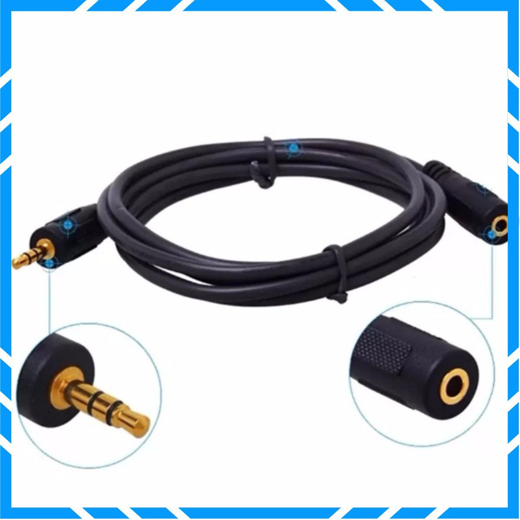 DÂY NỐI DÀI LOA ,TAI NGHE DÀI 1.5M .