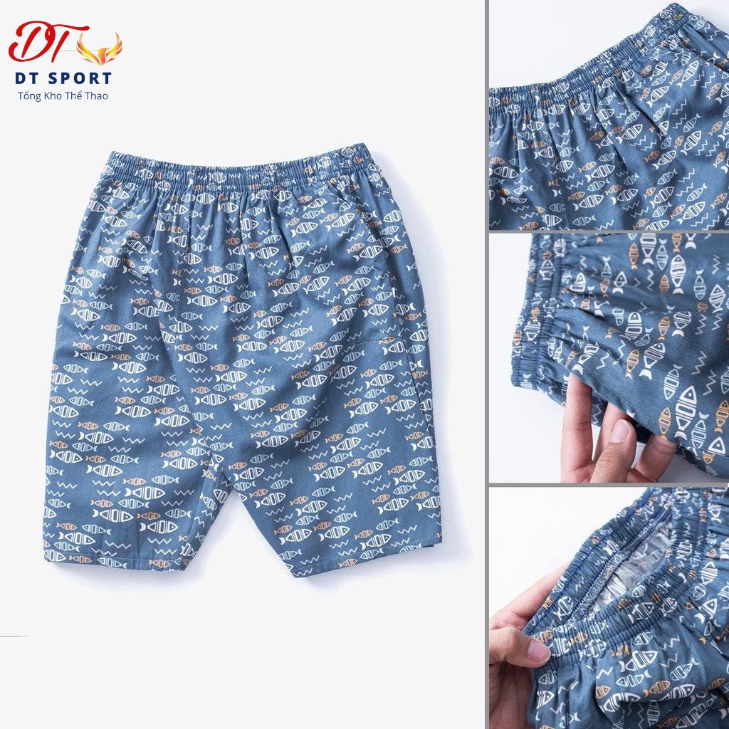 Quần đùi nam cartoon mặc nhà, đi chơi, du lịch ✔️ Vải trơn cao cấp ✔️ hàng xuất khẩu, giá rẻ . Mã HN002