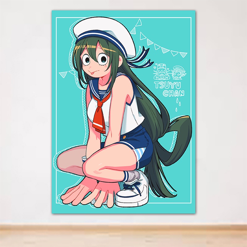 Tranh Dán Tường Áp Phích Anime My Hero Academia Decal Poster Trang Trí Phòng Ngủ Phòng Làm Việc Khổ A3