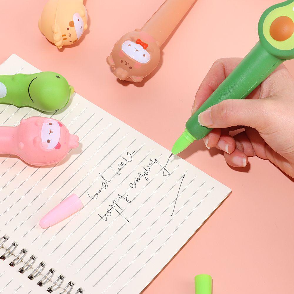 Bút Mực Gel Có Mút Xốp Dễ Thương Giúp Giảm Căng Thẳng