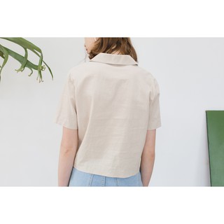 Áo Sơmi Linen Cổ Pijama