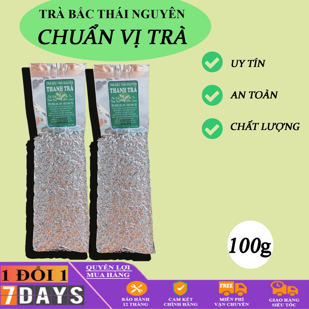 chè xanh thái nguyên 100g nguyên chất thiên nhiên hỗ trợ giảm cân nâng cao sức đề kháng và tuổi thọ