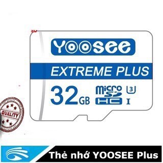 Thẻ Nhớ Micro Yoosee Extreme Plus 32GB UHS-I U3 4K R90MB/s W40MB/s (Trắng xanh) - Chuyên Camera | BigBuy360 - bigbuy360.vn
