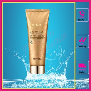 Sữa Rửa Mặt Ốc Sên Vàng 24K Snail Foam Cleanser Tonymoly