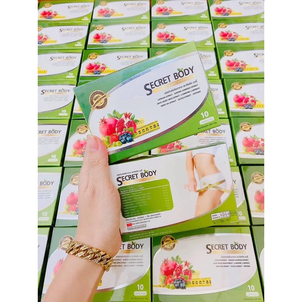Viên Secret Body thiên nhiên Thái Lan