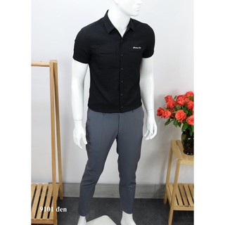 Áo sơ mi nam ngắn tay áo sơ mi nam cộc tay áo sơ mi nam tay ngắn họa tiết áo sơ mi nam tay ngắn annashop097 – asmntn10