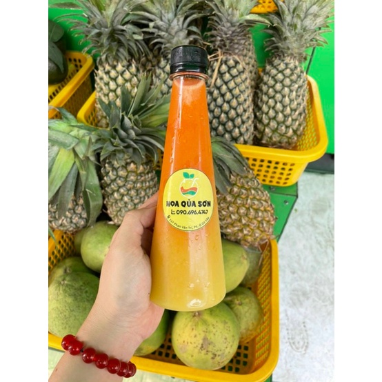 Set 50 Chai tam giác kèm nắp nhôm/nhựa