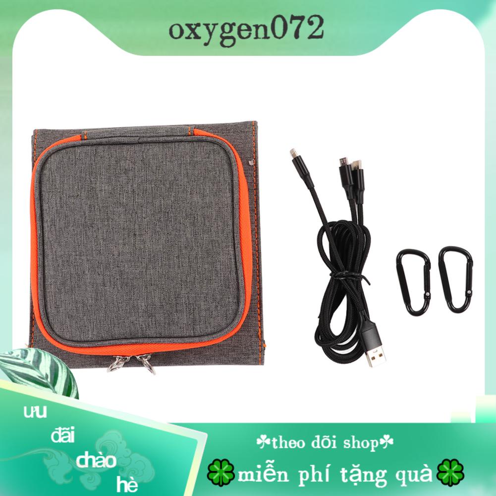 Tấm Sạc Pin Năng Lượng Mặt Trời Monocrystalline USB 10W 5V Gấp Gọn Được Cho Hoạt Động Ngoài Trời