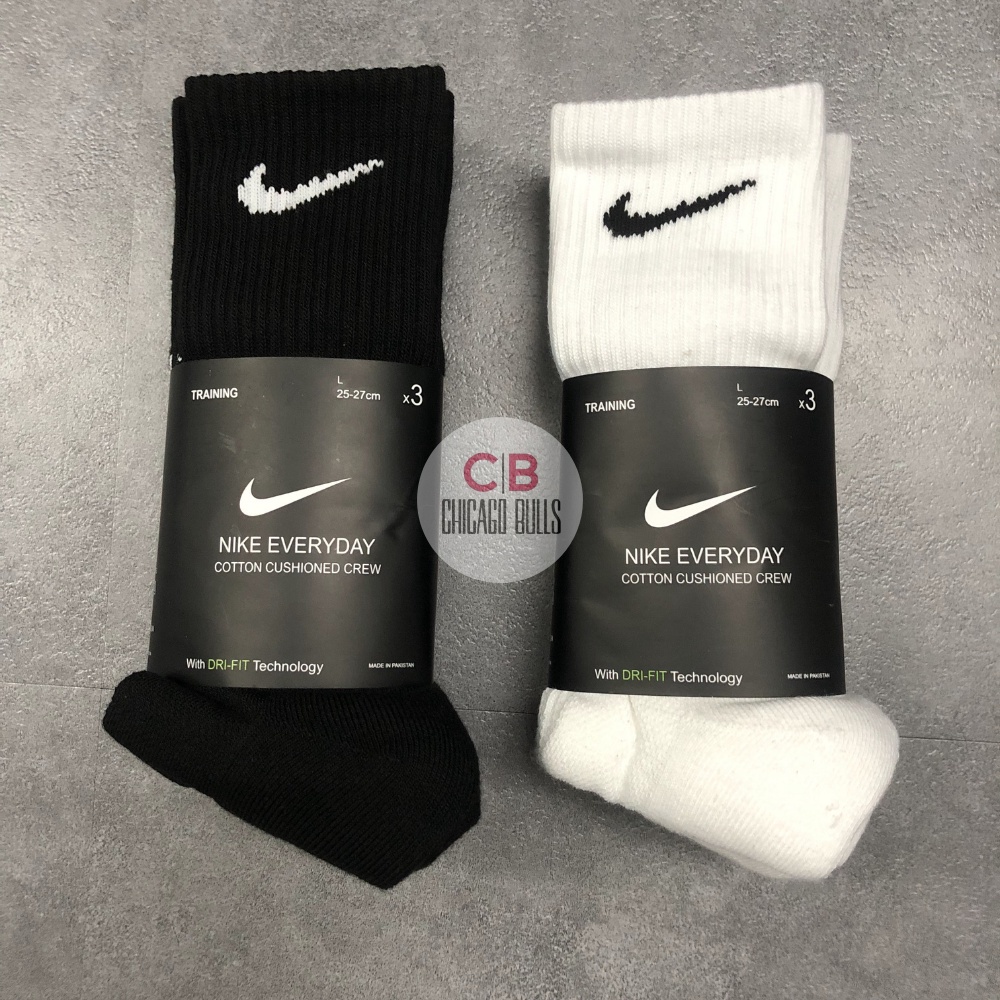 (𝗖𝗵𝗶́𝗻𝗵 𝗵𝗮̃𝗻𝗴) Vớ Tất Nike Thể Thao Dri-Fit Dri fit Cổ Cao giá tốt