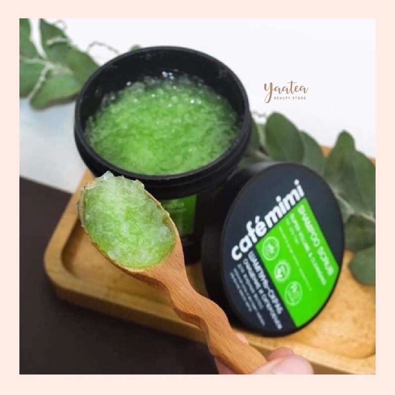 Dầu Gội Tẩy Tế Bào Chết Da Đầu Làm Sạch, Kích Thích Mọc Tóc Café Mimi Shampoo Scrub