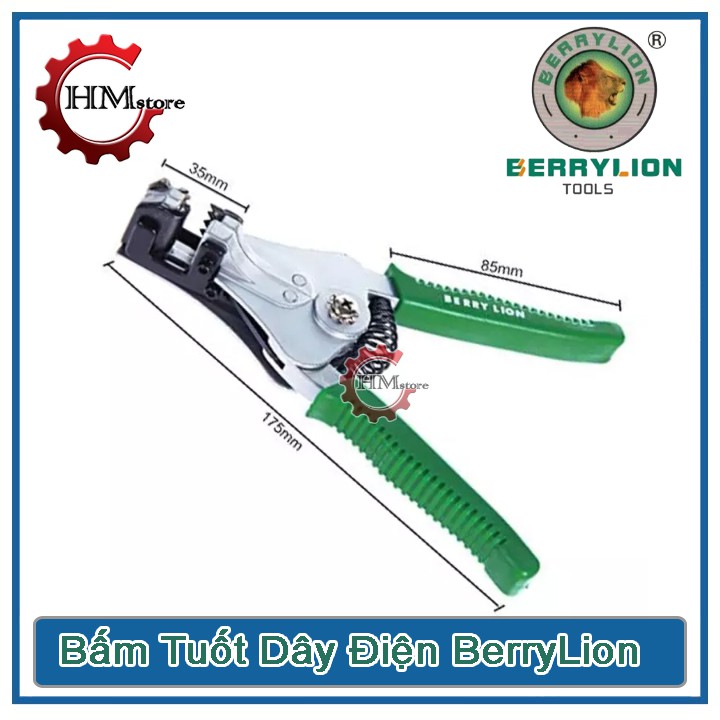 Kềm tuốt dây điện tự động Berrylion Cao cấp