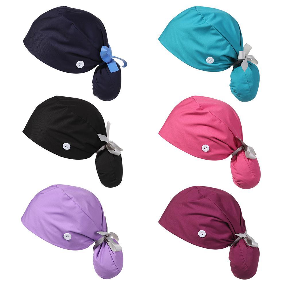 1 Mũ Cotton Cột Tóc Đuôi Ngựa Có Thể Điều Chỉnh Kích Thước