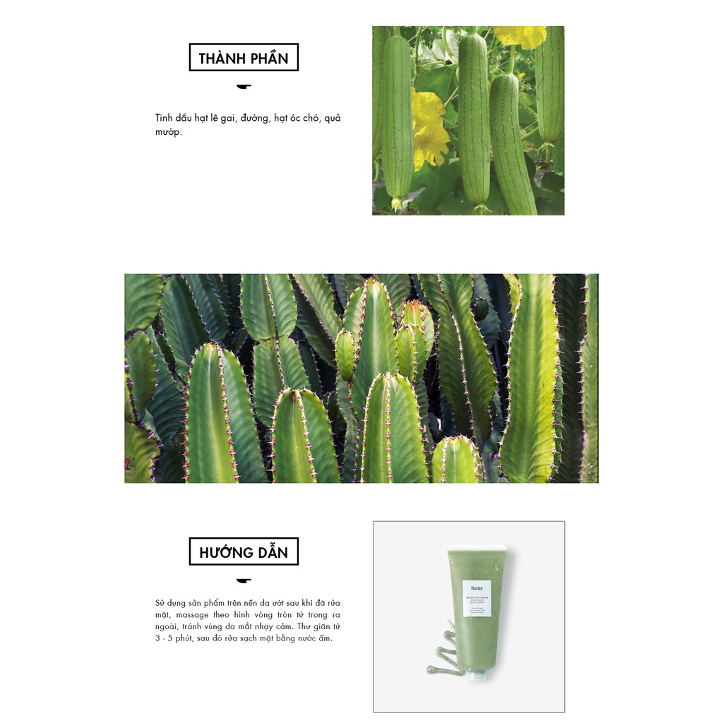 Tẩy da chết mặt HUXLEY - Scrub mask | BigBuy360 - bigbuy360.vn