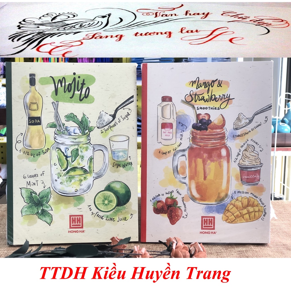 Vở kẻ ngang Hồng Hà COCKTAIL 80tr/120tr