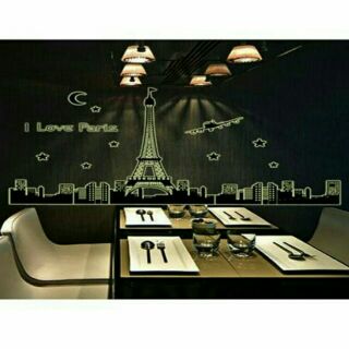 Decal London/ Paris/ thượng hải dạ quang