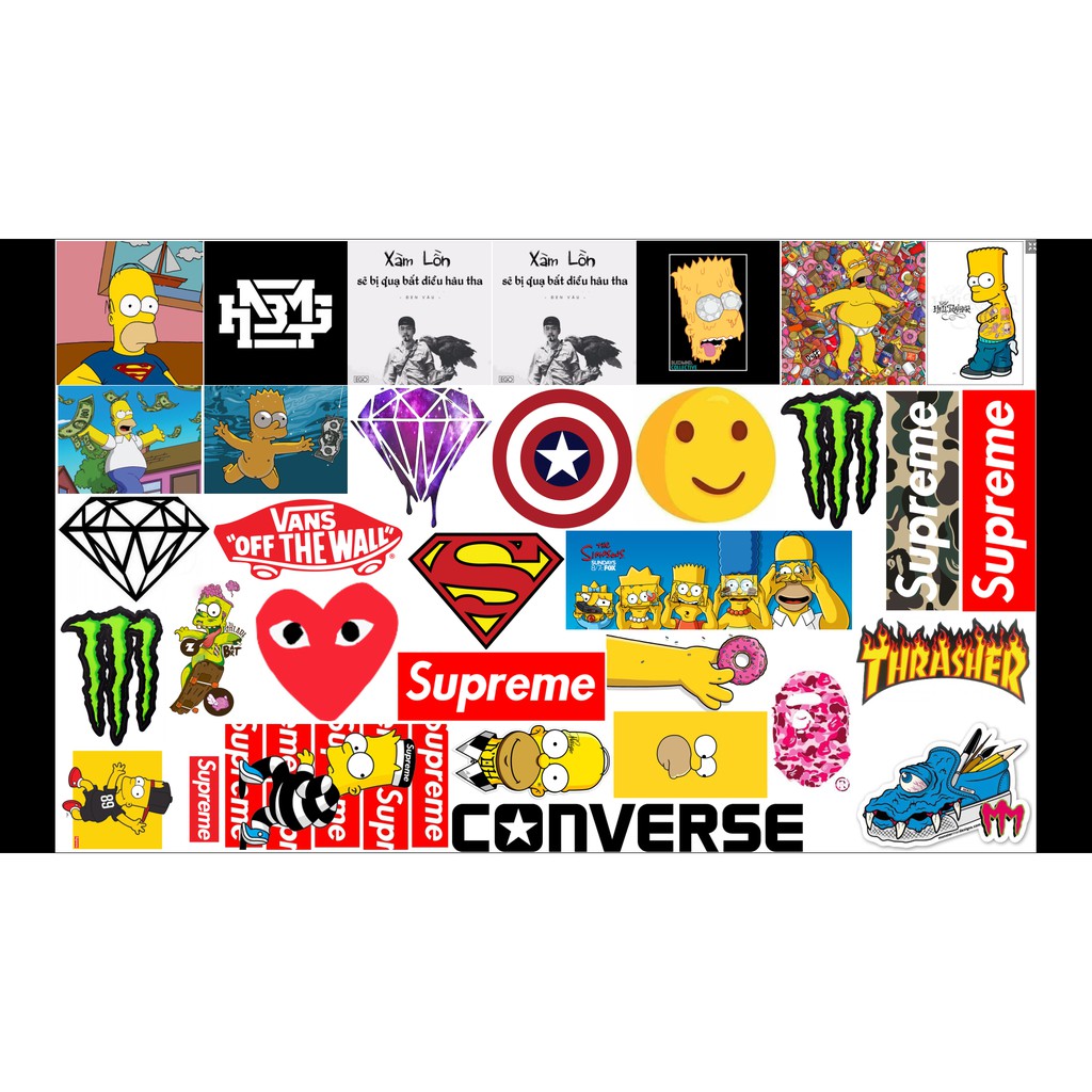 STICKER Dán Vali, xe, barber shop, Mũ bảo hiểm , macbook, đàn, tường... Nhập mã VANG3SP để giảm 15k khi mua từ 3 set