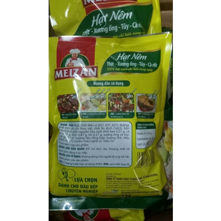 Hạt nêm MEIZAN 1kg, date 12/2024 được nhà nội trợ tin dùng