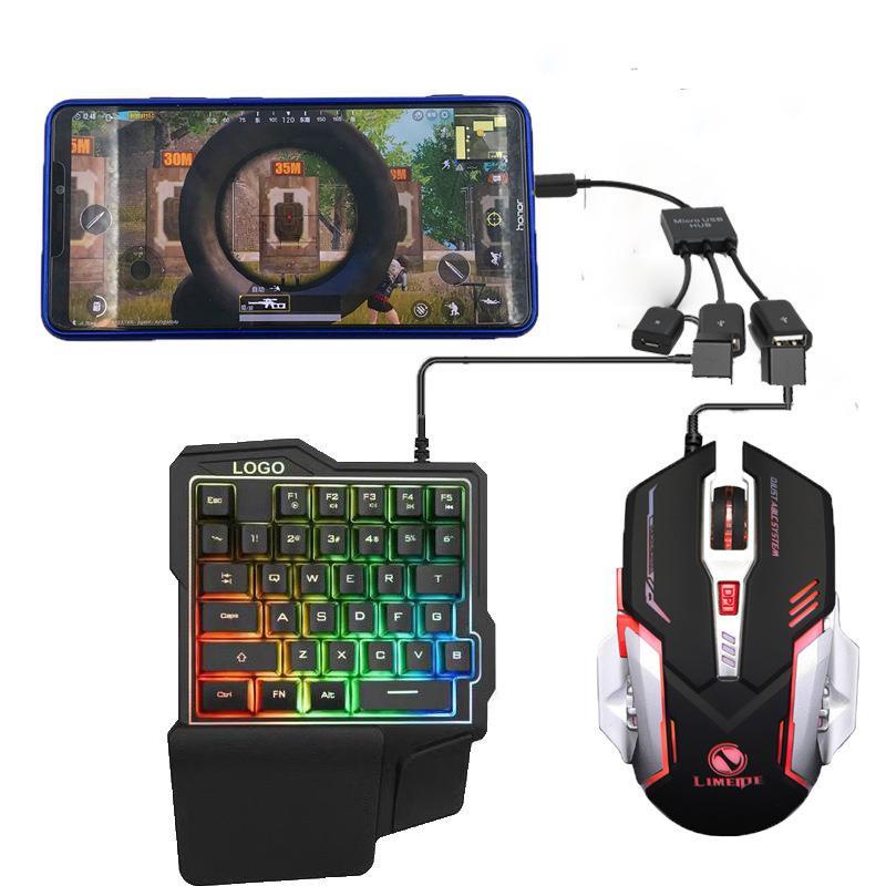 ✵❉✙ chất lượng cao Bộ Bàn Phím Gaming +Chuột Máy+tai nghe dây Kèm-Tính Con Báo Có LED 7 Màu Ấn Tượng