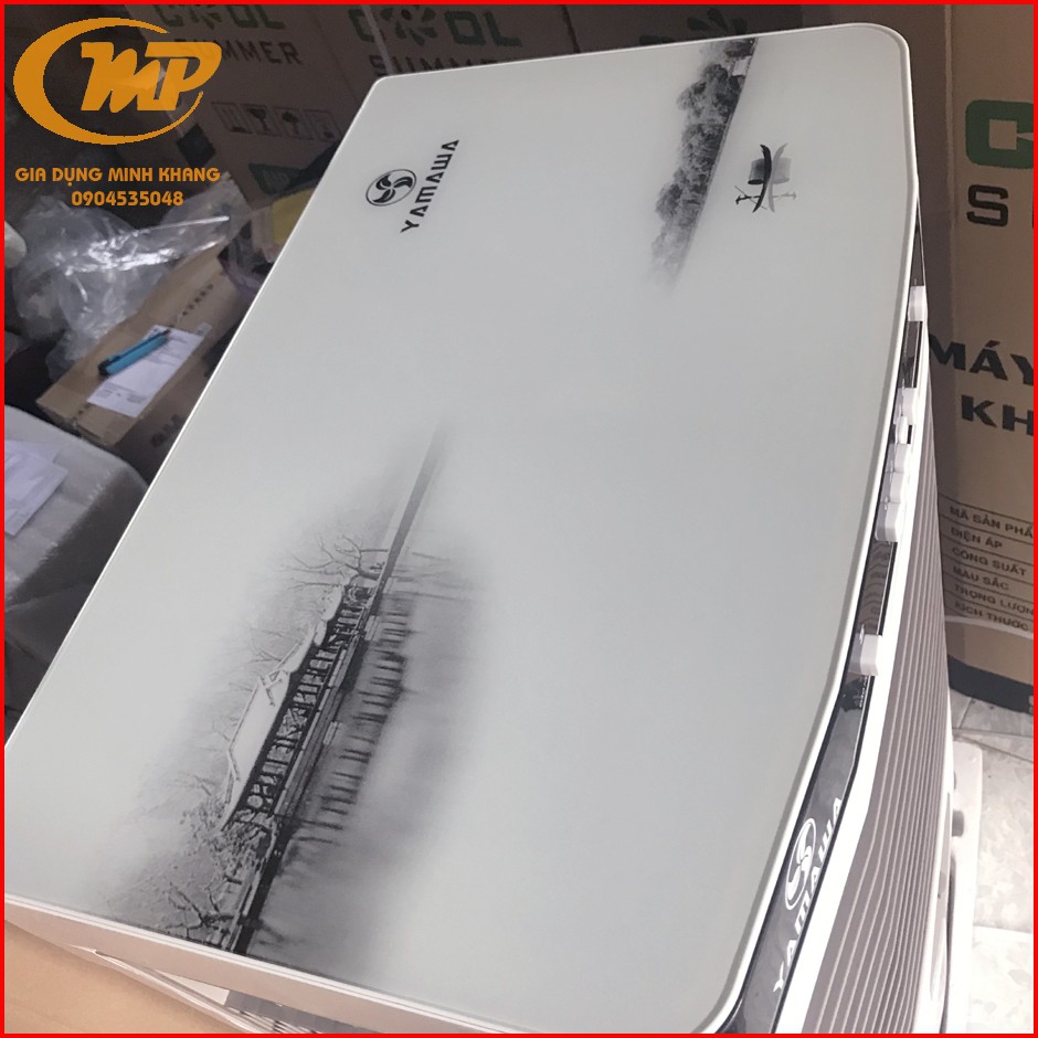 Quạt điều hòa quạt hơi nước YAMAWA LBW 13000 290W 85Lít Model 2020 Mặt kính Bảo hành 24 tháng