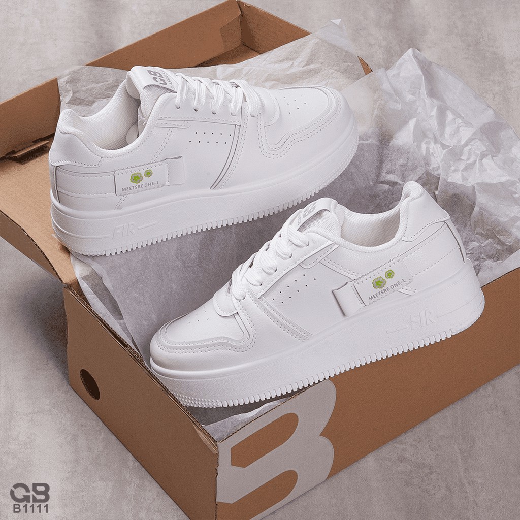 Giày Sneaker Nữ Hàn Quốc Giày BOM Đế Êm Thích Hợp Đi Làm, Đi Học Chơi giayBOM GB Prime Mix Color B1111