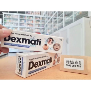 Dexmati Kem bôi làm sạch, sát khuẩn da
