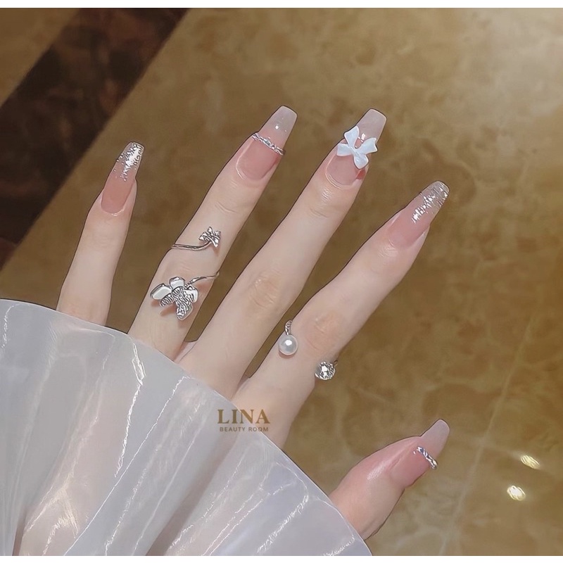 Set nơ trắng siêu xinh