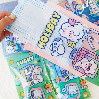 Túi Zip Hình Thỏ Dễ Thương